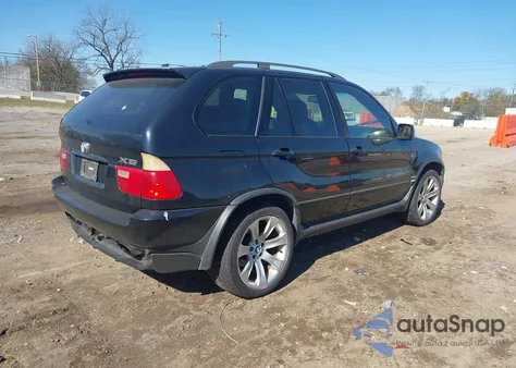 2006 BMW X5 4.8Is z USA, uszkodzony, nr VIN 5UXFA935X6LE84870